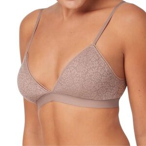 Maidenform Pure Comfort Wireless Stretch Perfect Lace Bralette XXL 2XL